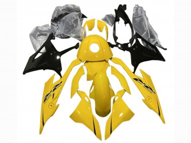 Carenagens Moto BMW S1000RR 2023-2024 - Amarelo Preto Brilhante