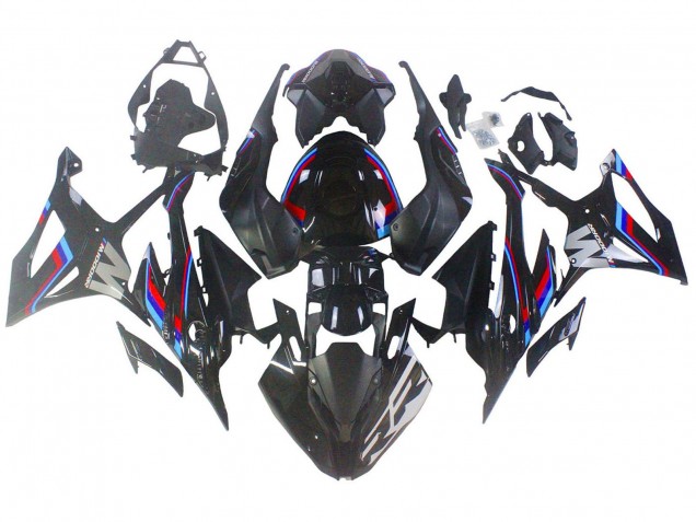 Carenagens Moto BMW S1000RR 2023-2024 - Preto Azul Vermelho