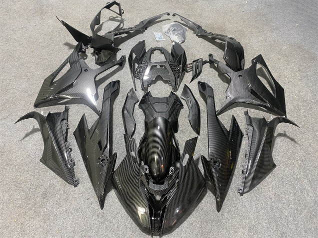 Carenagens Moto BMW S1000RR 2019-2022 - Preto Fibra de Carbono
