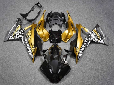 Carenagens Moto BMW S1000RR 2019-2022 - Ouro Preto Tubarão