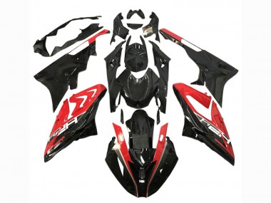 Carenagens Moto BMW S1000RR 2017-2018 - Vermelho Preto Brilhante