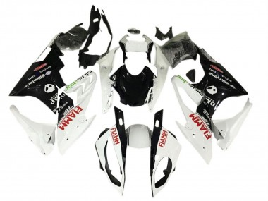 Carenagens Moto BMW S1000RR 2017-2018 - Branco Preto Fiamm