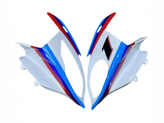 Kits Carenagem Moto BMW S1000RR 2015-2016 - Branco Vermelho Azul Preto Brilhante
