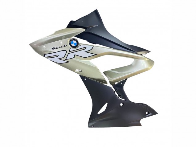 Carenagem Moto BMW S1000RR 2015-2016 - Prata Preto Brilhante Preto Fosco