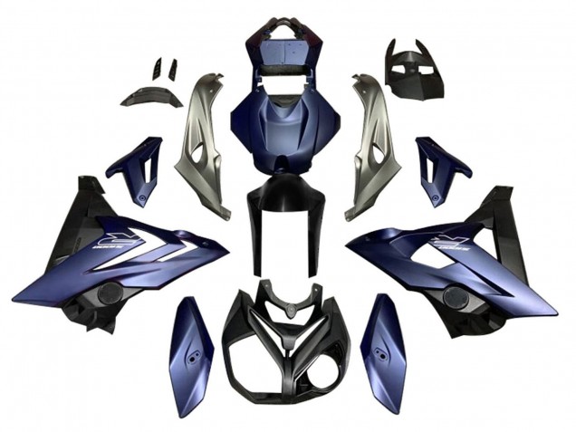 Carenagens Moto BMW S1000R 2014-2016 - Matte Azul Escuro
