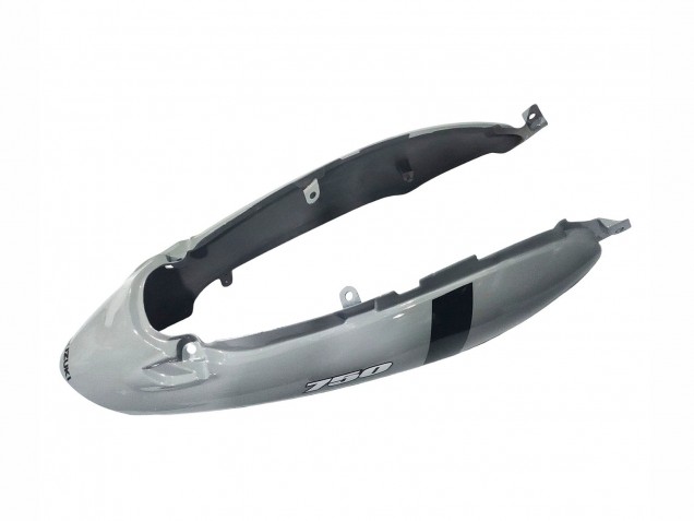 Carenagem Moto Suzuki GSX600F/GSX750F 2004-2006 - Preto Brilhante Cinzento