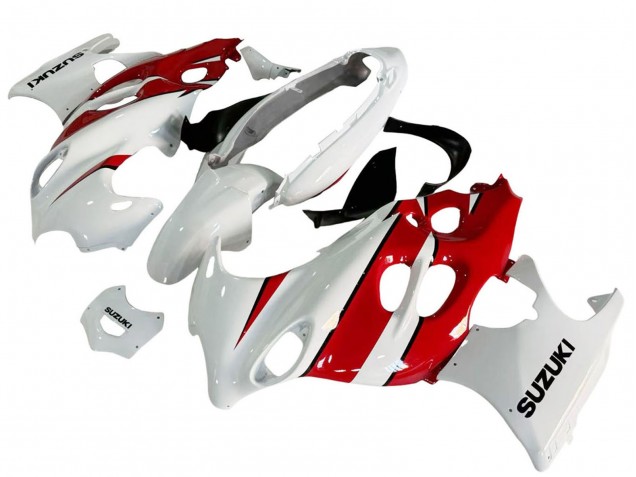 Carenagens Moto Suzuki GSX600F/GSX750F 2004-2006 - Branco Vermelho