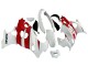 Carenagens Moto Suzuki GSX600F/GSX750F 2004-2006 - Branco Vermelho