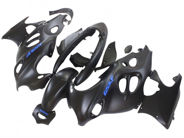 Carenagens Moto Suzuki GSX600F/GSX750F 2004-2006 - Preto Fosco Azul Logo