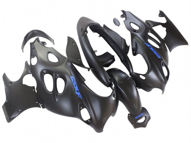 Carenagens Moto Suzuki GSX600F/GSX750F 2004-2006 - Preto Fosco Azul Logo