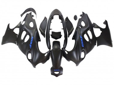 Carenagens Moto Suzuki GSX600F/GSX750F 2004-2006 - Preto Fosco Azul Logo