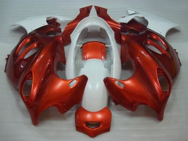 Carenagens Moto Suzuki GSX600F/GSX750F 2004-2006 - Burnt Laranja Branco