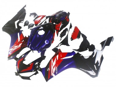 Carenagens Moto Honda CBR1000RR 2017-2023 - Vermelho Azul Preto Brilhante