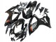 Carenagens Moto Suzuki GSXR 600 / GSXR 750 2006-2007 - Preto Brilhante Prata Vermelho