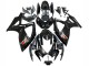 Carenagens Moto Suzuki GSXR 600 / GSXR 750 2006-2007 - Preto Brilhante Prata Vermelho