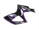 Kits Carenagem Moto Suzuki GSXR 600 / GSXR 750 2006-2007 - Roxo Preto Brilhante