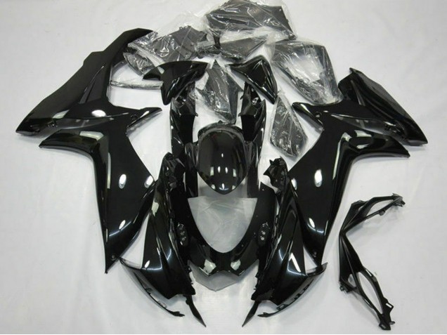 Carenagens Moto Suzuki GSXR 600 / GSXR 750 2011-2024 - Preto Brilhante