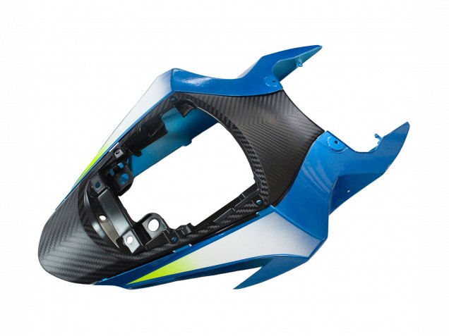 Carenagens Moto Suzuki GSXR 600 / GSXR 750 2011-2024 - Azul Claro Verde Branco Vermelho