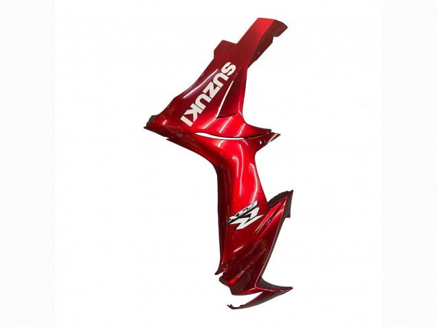 Carenagens Moto Suzuki GSXR 600 / GSXR 750 2011-2024 - Vermelho Branco Decal