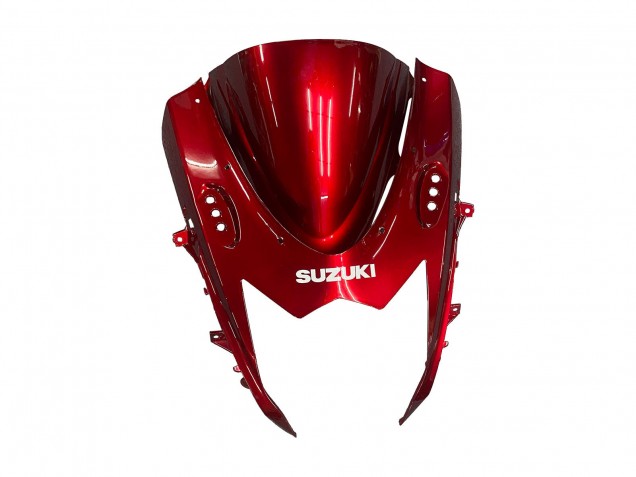 Carenagens Moto Suzuki GSXR 600 / GSXR 750 2011-2024 - Vermelho Branco Decal