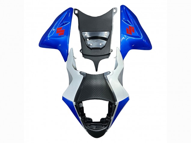 Carenagens Moto Suzuki GSXR 600 / GSXR 750 2011-2024 - Azul Prata Ecstar