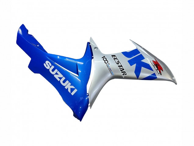 Carenagens Moto Suzuki GSXR 600 / GSXR 750 2011-2024 - Azul Prata Ecstar