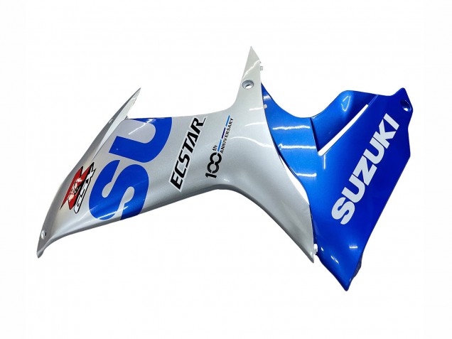 Carenagens Moto Suzuki GSXR 600 / GSXR 750 2011-2024 - Azul Prata Ecstar