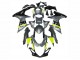 Carenagens Moto Suzuki GSXR 600 / GSXR 750 2011-2024 - Prata Amarelo Preto