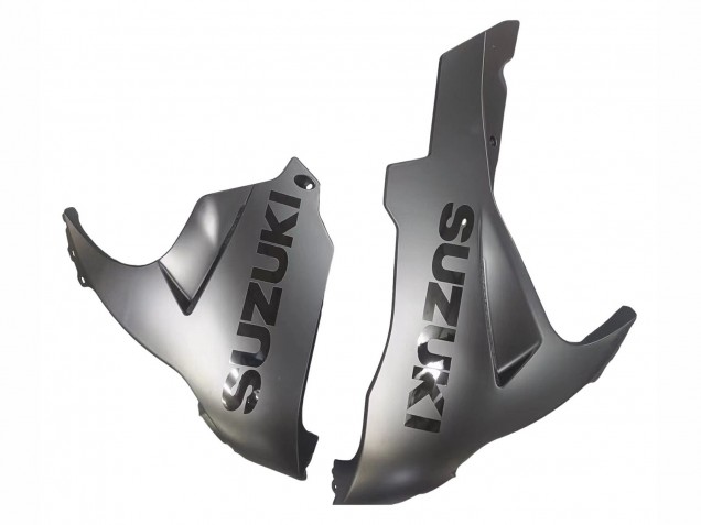 Carenagens Moto Suzuki GSXR 600 / GSXR 750 2011-2024 - Preto Fosco Preto Brilhante Branco Decal