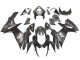 Carenagens Moto Suzuki GSXR 600 / GSXR 750 2011-2024 - Preto Fosco Preto Brilhante Branco Decal