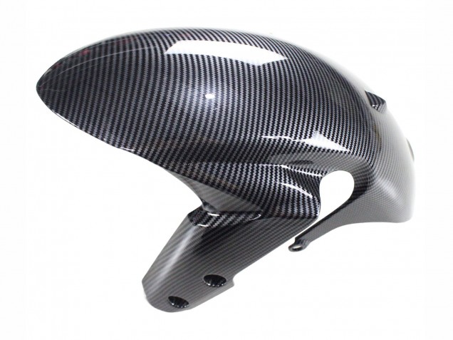 Carenagens Moto Suzuki GSXR 600 / GSXR 750 2011-2024 - Preto Fibra de Carbono Vermelho