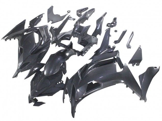 Carenagens Moto Kawasaki Ninja 650 EX650 2020-2024 - Fibra de Carbono