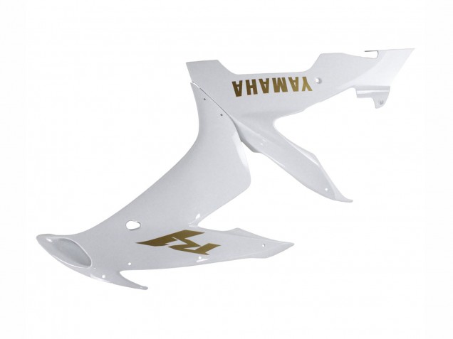 Carenagens Moto Yamaha YZF 1000 R1 2004-2006 - Branco Ouro Decalques