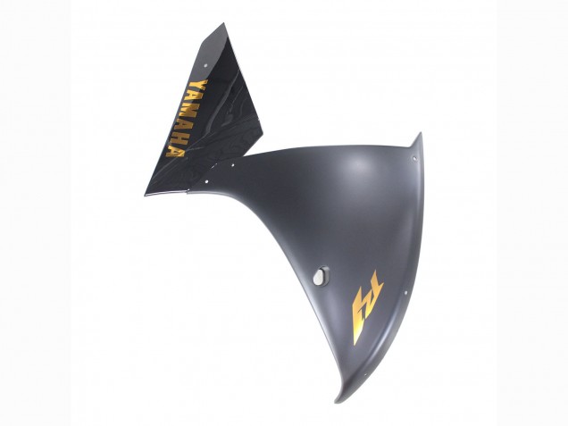 Carenagens Moto Yamaha YZF 1000 R1 2012-2014 - Preto Fosco Ouro Decalques