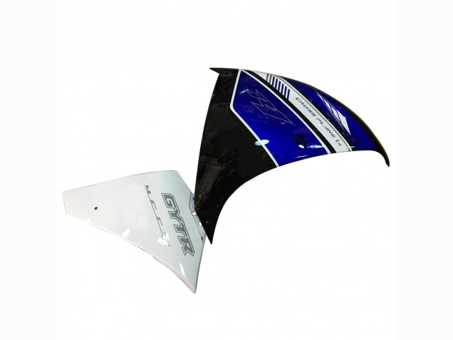 Carenagem Moto Yamaha YZF 1000 R1 2012-2014 - Branco Azul Preto