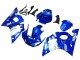 Carenagens Moto Yamaha YZF 600 R6 1998-2002 - Azul Branco