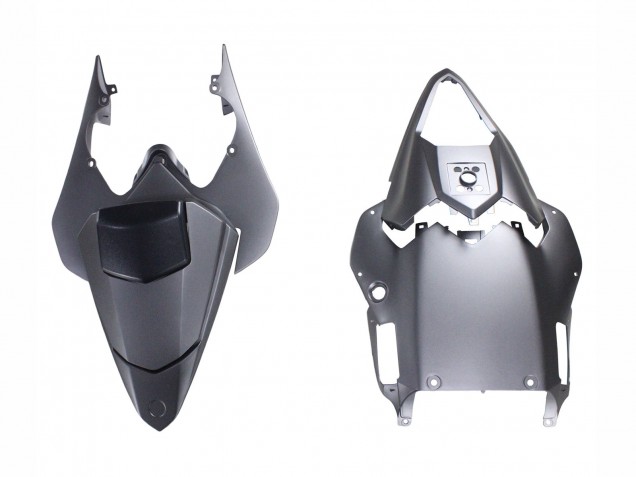Carenagens Moto Yamaha YZF 600 R6 2008-2016 - Cinzento Preto Fibra de Carbono Estilo