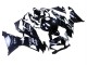 Carenagens Moto Kawasaki ZX6R 2019-2022 - Preto Brilhante Branco