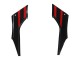 Carenagens Moto Kawasaki EX300 2013-2024 - Vermelho Preto