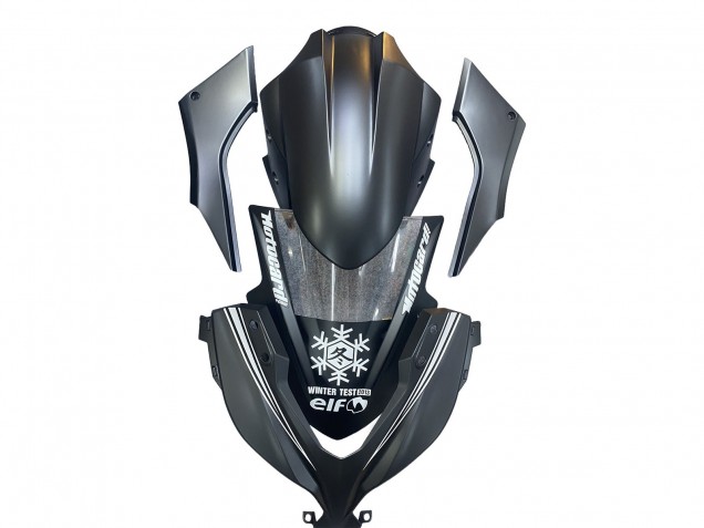 Carenagens Moto Kawasaki EX300 2013-2024 - Preto Fosco Branco Elf Neve