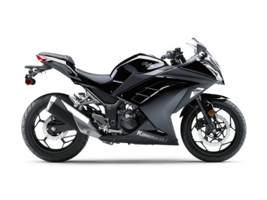 Carenagem Moto Kawasaki EX300 2013-2024 - Preto Brilhante Preto Fosco