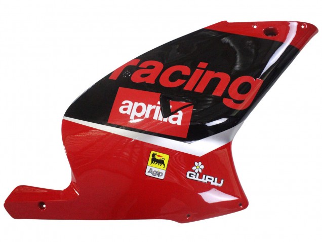 Carenagens Moto Aprilia RS125 2000-2005 - Vermelho Preto Prata Corrida