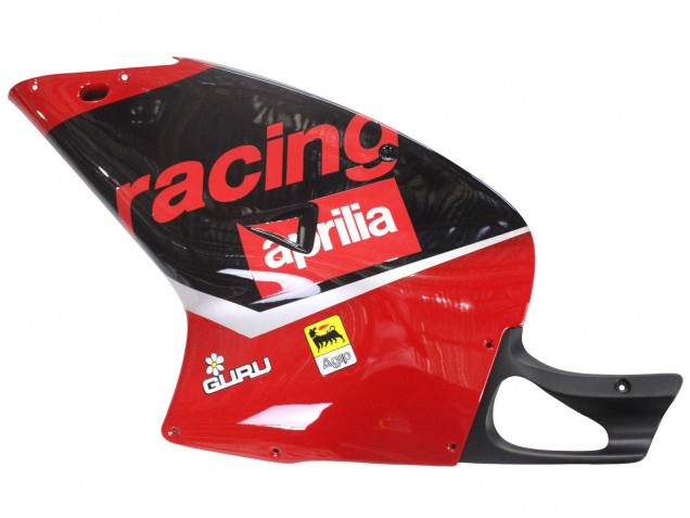 Carenagens Moto Aprilia RS125 2000-2005 - Vermelho Preto Prata Corrida