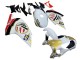Carenagens Moto Aprilia RS125 2000-2005 - Branco Amarelo Vermelho
