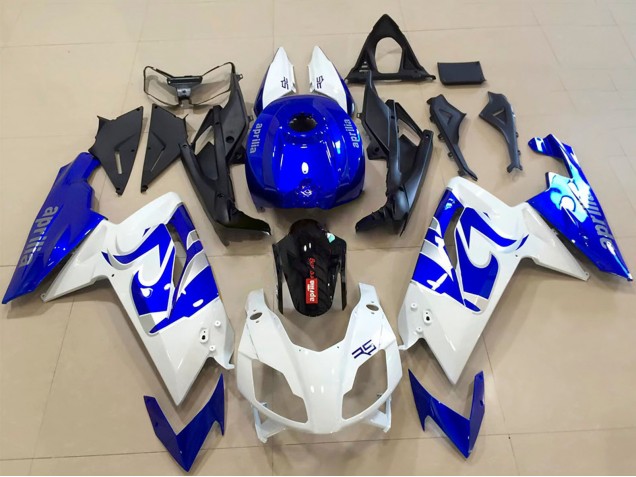 Carenagens Moto Aprilia RS125 2006-2011 - Branco Azul Preto