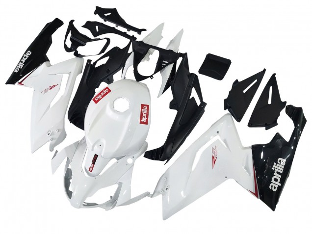 Carenagens Moto Aprilia RS125 2006-2011 - Branco Preto Vermelho
