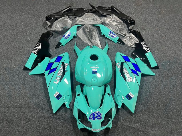 Carenagens Moto Aprilia RS125 2006-2011 - Verde Menta Spains No1 48