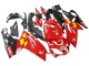 Carenagens Moto Aprilia RS125 2006-2011 - Vermelho Branco Amarelo Preto