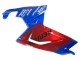 Carenagens Moto Aprilia RS125 2006-2011 - Azul Vermelho