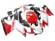 Carenagens Moto Aprilia RS125 2006-2011 - Branco Vermelho Preto